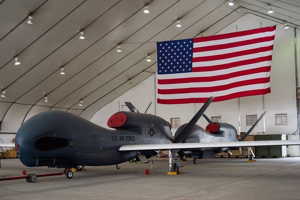 Американский беспилотник RQ-4B Global Hawk