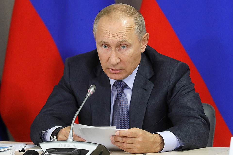 Президент России Владимир Путин. Фото: Михаил Метцель ТАСС