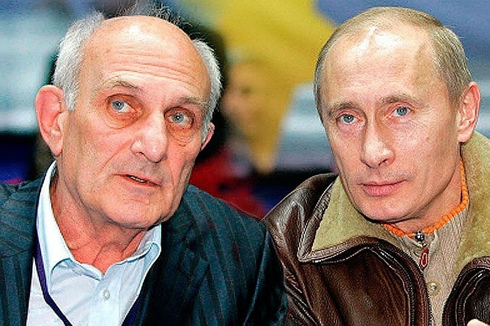 Владимир Путин и его первый тренер Анатолий Рахлин Фото: из архива "КП"