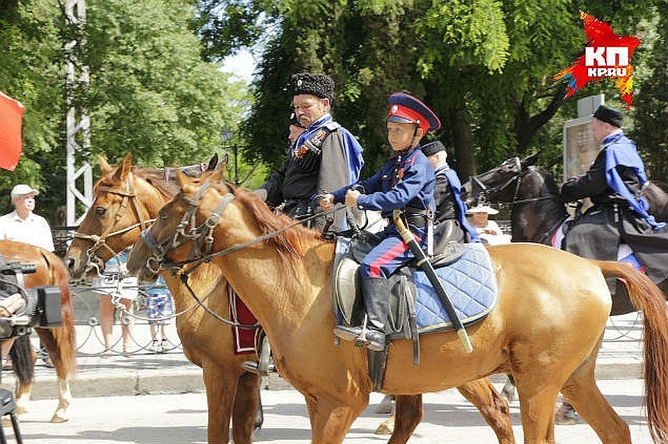 У казаков праздник