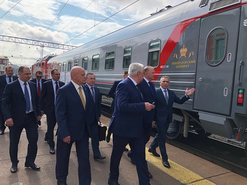 Новые комфортабельные вагоны оснащены системами кондиционирования