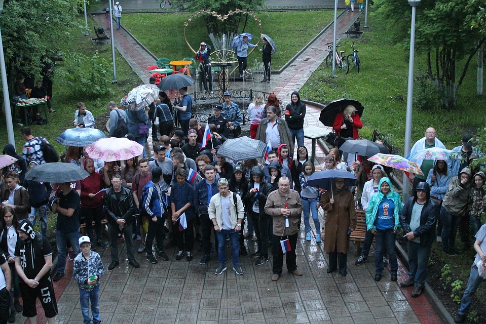 В городе также будут транслировать финал