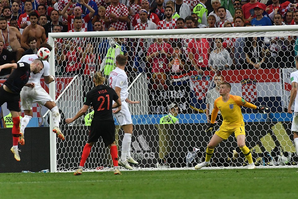 Хорватия - Англия пока что 1-1.