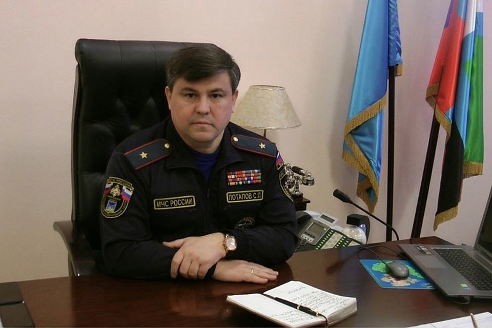 Руководитель МЧС Белгородской области Сергей Потапов
