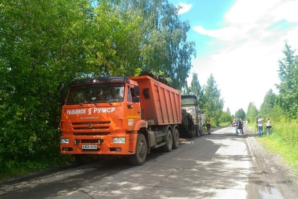 В Рыбинске начали ремонт улицы Рокоссовского