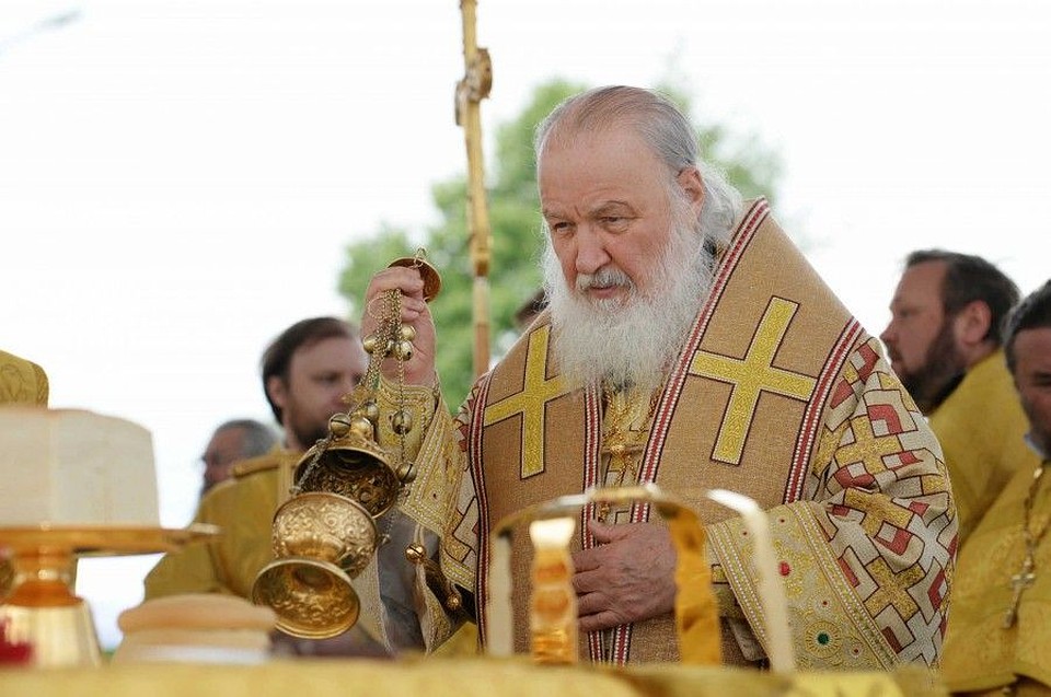 Патриарх Кирилл возглавит шествие ночного крестного хода от Храма-на-Крови до Ганиной ямы. Фото: Олег Варов, patriarchia.ru