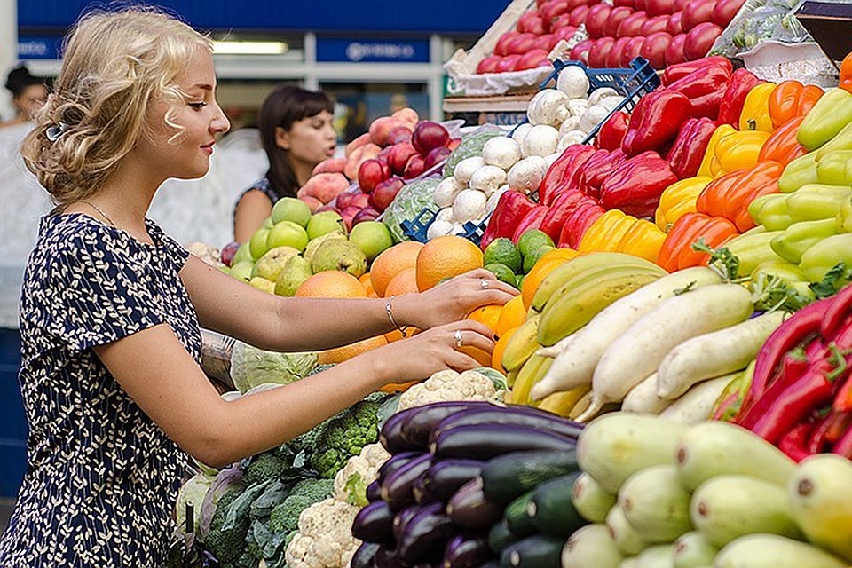 Снижение цен на плодоовощную продукцию на 5–10% приведет к общему уменьшению стоимости продуктов