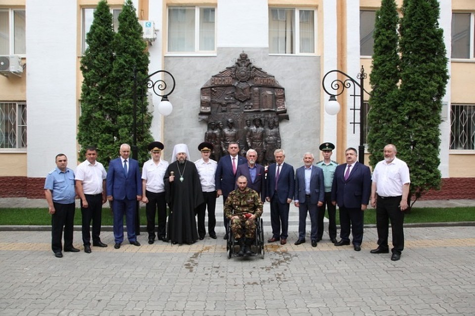 В Белгороде открыли памятник солдатам правопорядка