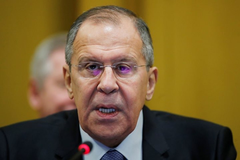 Министр иностранных дел России Сергей Лавров