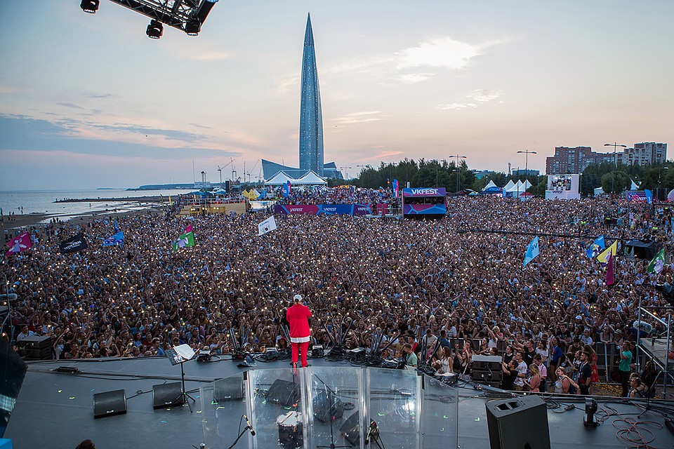 На сцене VK Fest 2018.