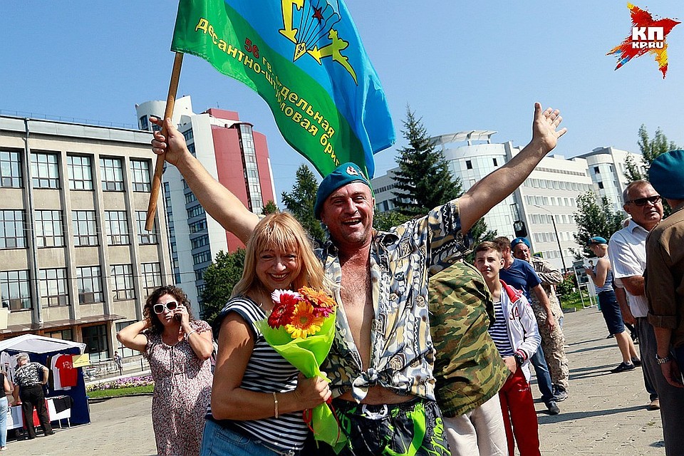 День ВДВ в Барнауле