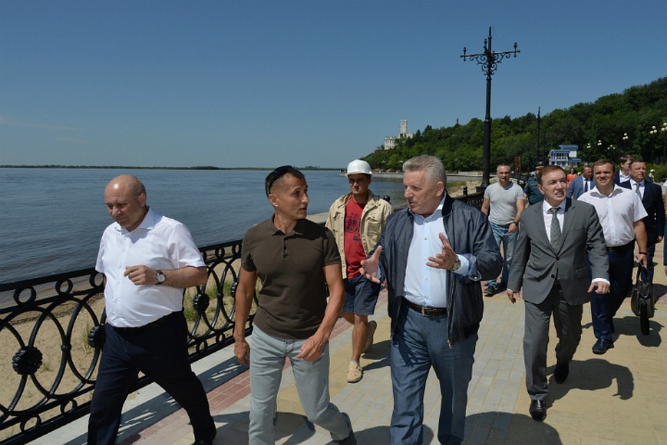 В Хабаровском крае проверили готовность набережной к паводку