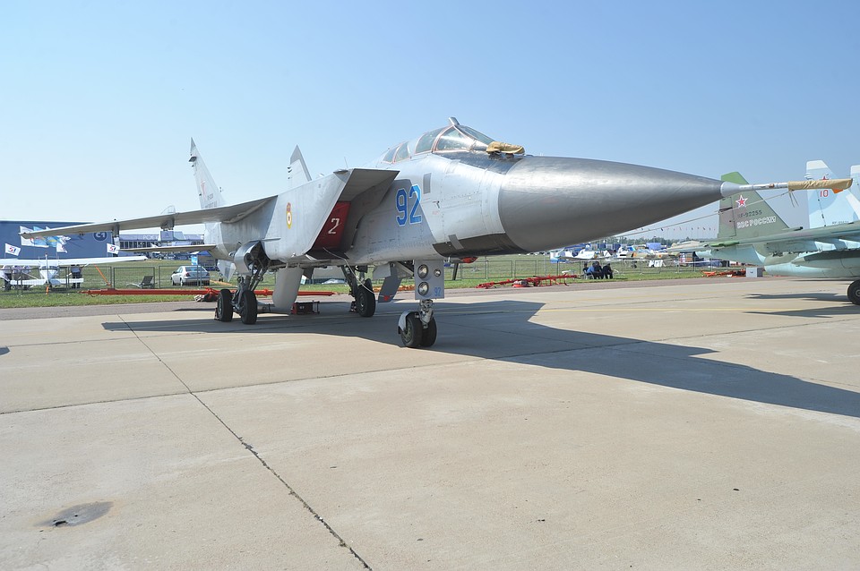 Истребитель-перехватчик Миг-31БМ.