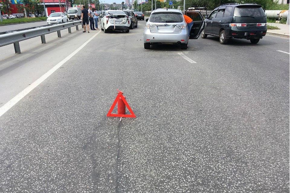 В жуткой вчерашней аварии в Хабаровске пострадала пассажирка-школьница
