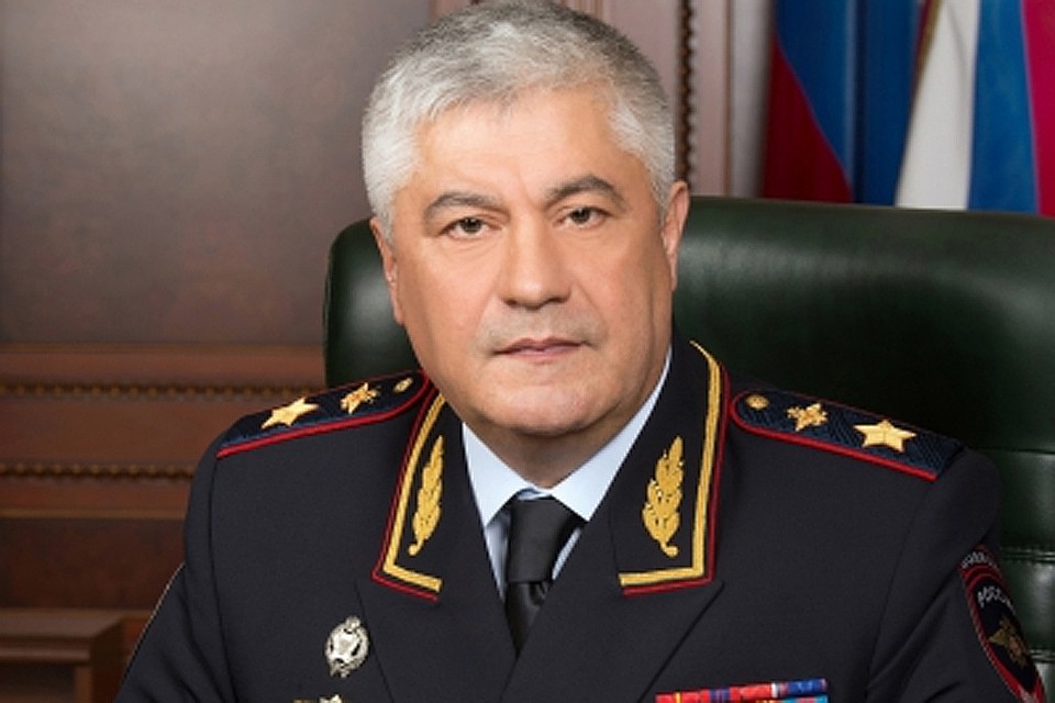 Глава МВД России Владимир Колокольцев.