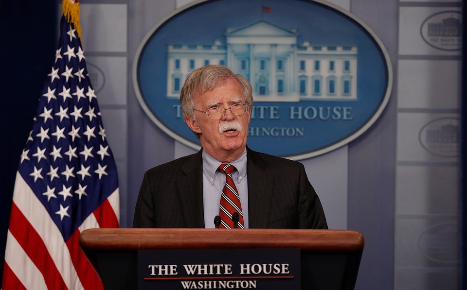 Помощник президента США по национальной безопасности Джон Болтон