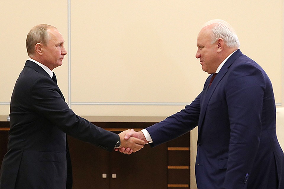 Глава республики рассказал о росте угледобычи, о перспективах отрасли после реконструкции Транссиба, о перспективах туризма. Фото: Михаил Климентьев/ТАСС