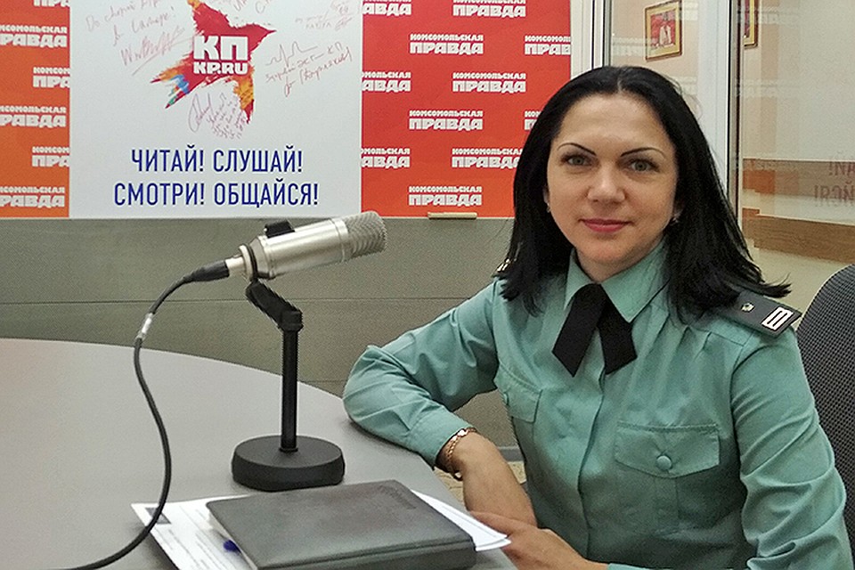 Представитель службы судебных приставов Оксана Козлова