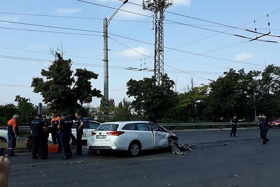 В аварии пострадали три человека (Фото: noi.md).