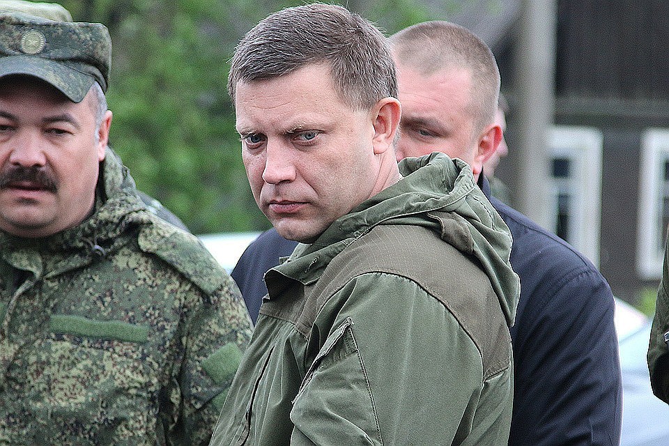 Глава ДНР Александр Захарченко