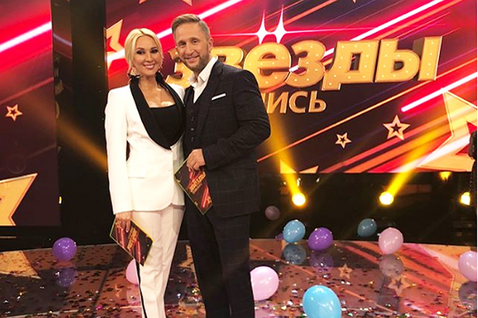 Лера Кудрявцева с Оскаром Кучерой на съемках программы "Звезды сошлись". Фото: Инстаграм.
