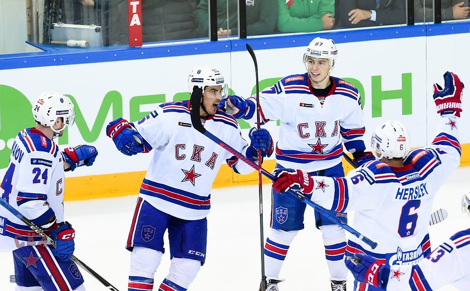 СКА одержал победу на Кубке Открытия 11-ого сезона КХЛ. Фото: twitter.com/hcska