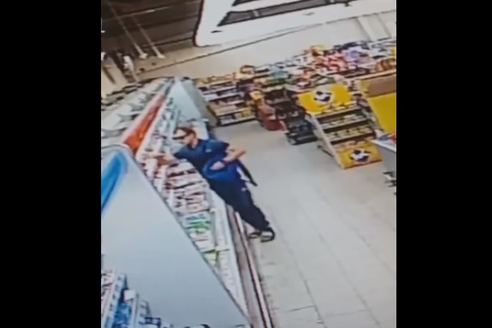 Преступление в подробностях запечатлела камера
