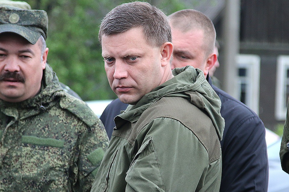 Убитый глава ДНР Александр Захарченко.