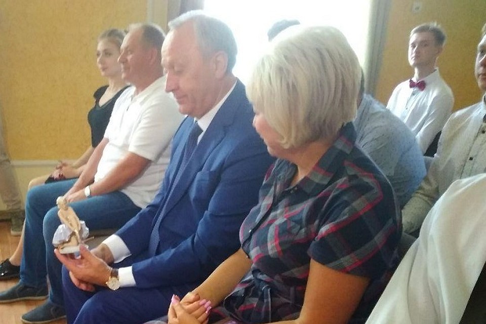 Валерий Радаев на открытии колледжа искусств