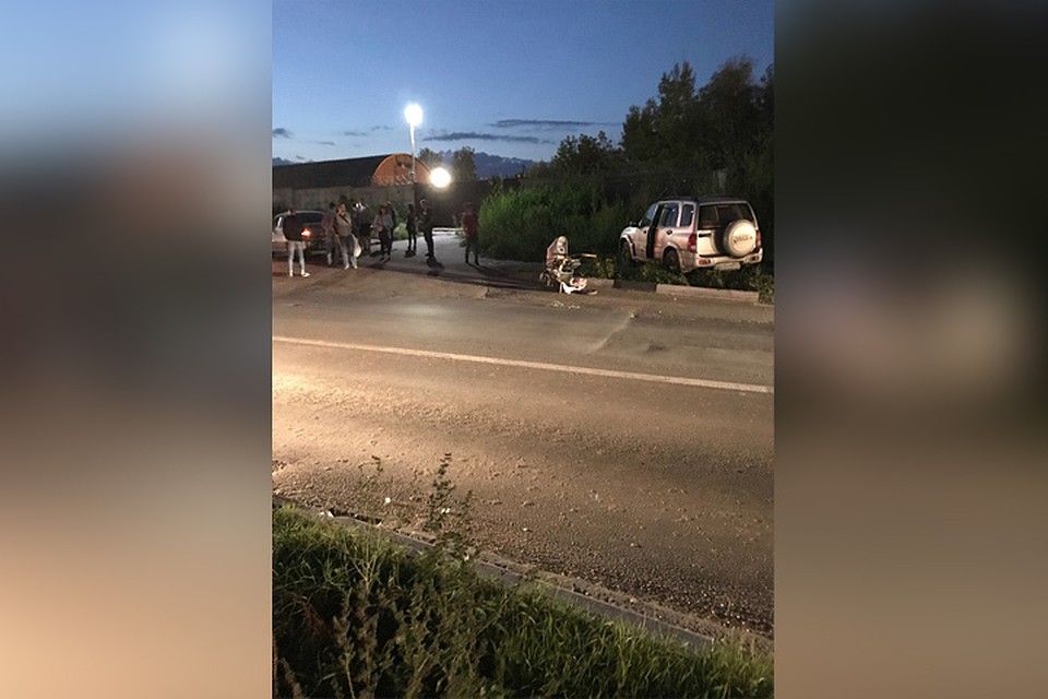 Авария произошла вечером 6 сентября