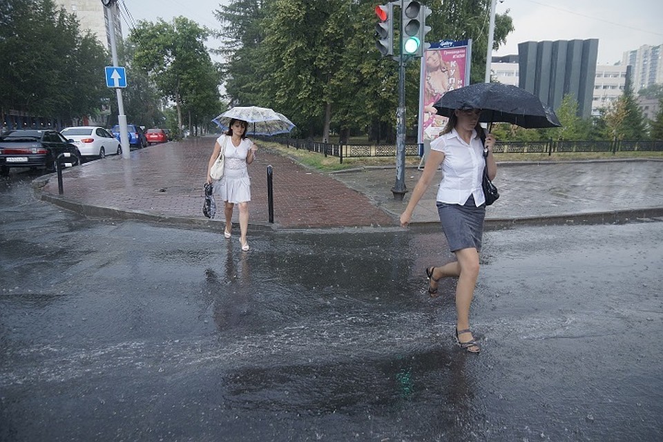 В уральскую столицу возвращаются дожди
