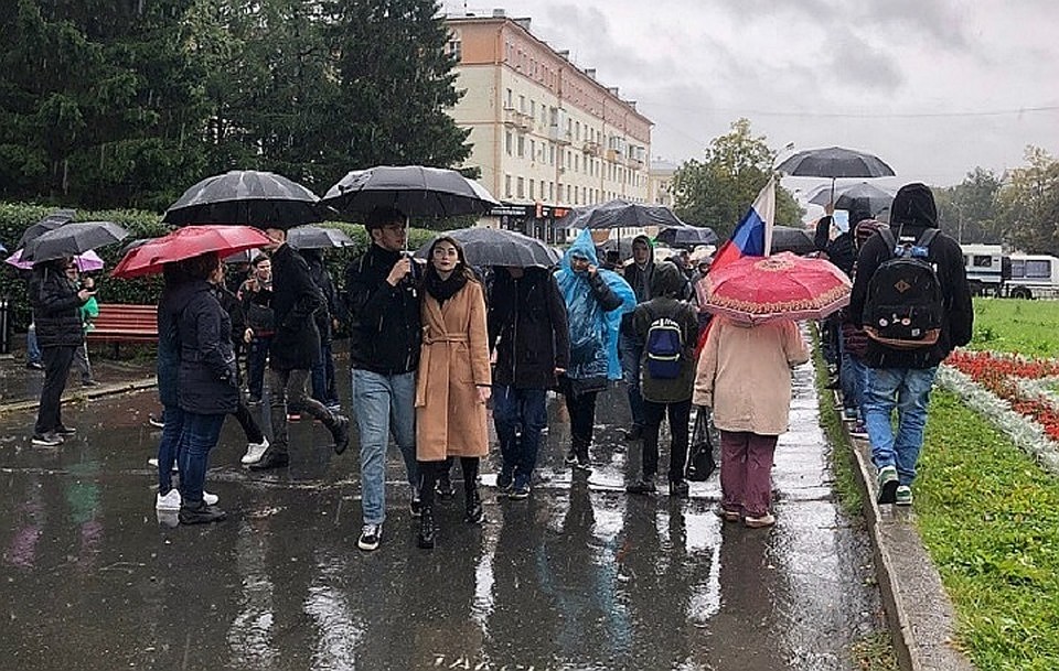 Участники митинга не ожидали, что начнутся массовые задержания