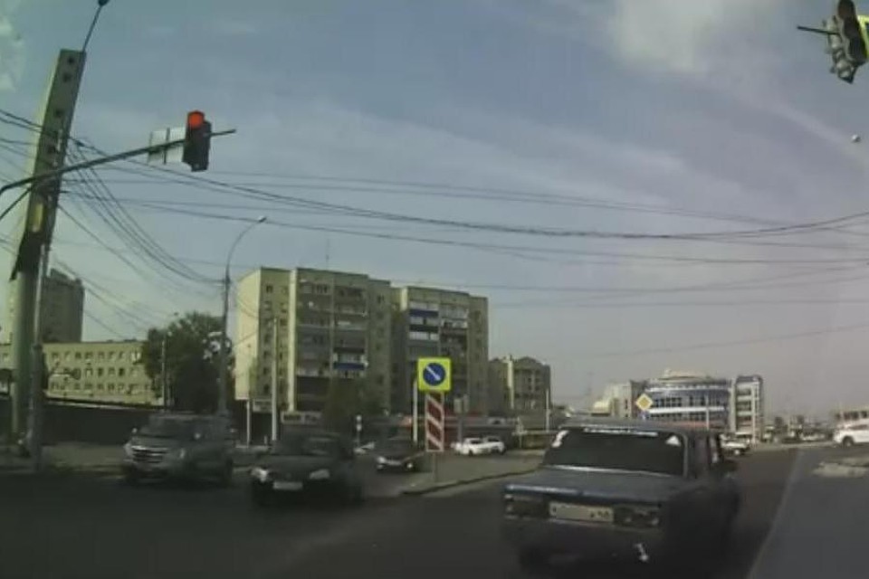 Лихач напугал липчан