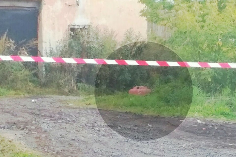 Боевой снаряд времен войны нашли в Красноярском крае. Фото: «Ачинск автоканал».