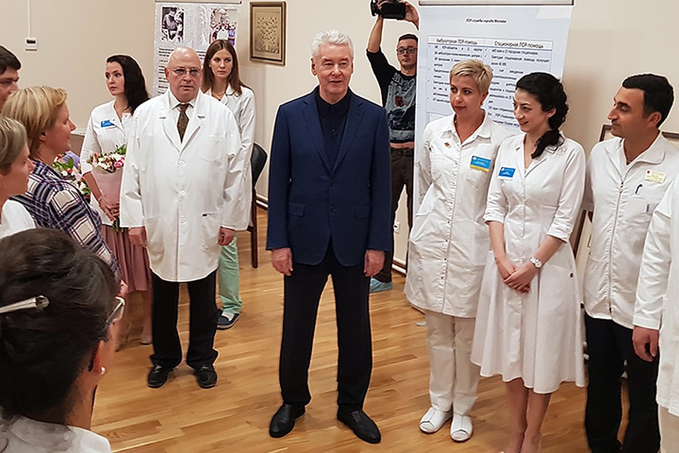 Обновленный институт 13 сентября посетил мэр Москвы Сергей Собянин