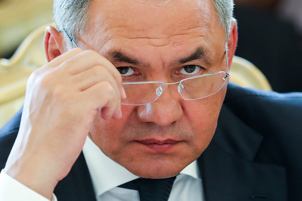 Глава Минобороны РФ Сергей Шойгу. Фото: Сергей Савостьянов ТАСС
