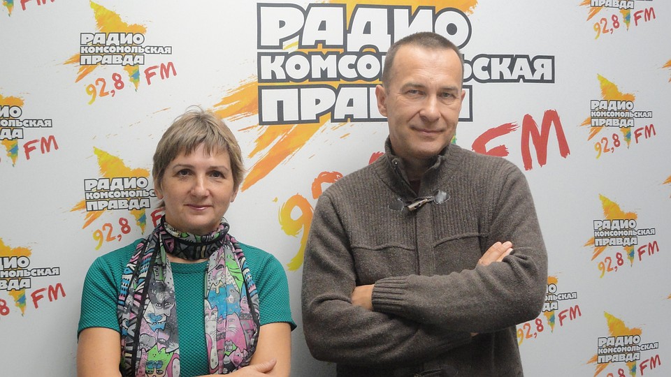 пресс-секретарь ЦК «Рекорд» Виктория Азарова и художественный руководитель ЦК «Рекорд» Сергей Жураков