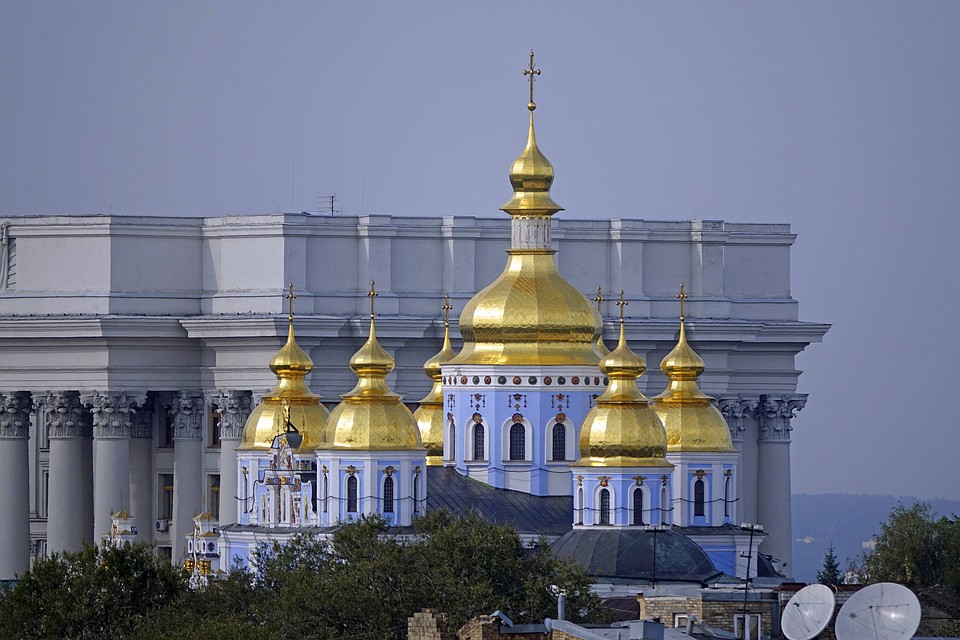 В Киеве осеннее настроение.