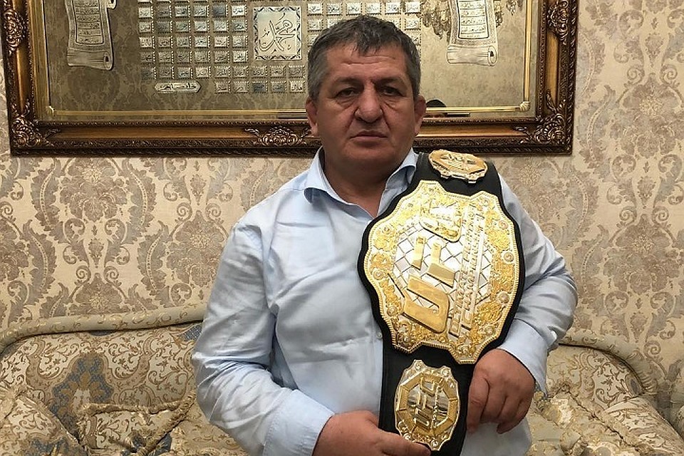 Абдулманап Нурмагомедов не сможет посетить главный бой в жизни сына