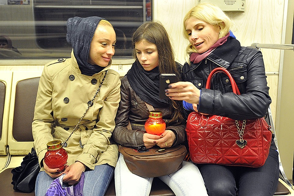 В московском метро произошла массовая драка