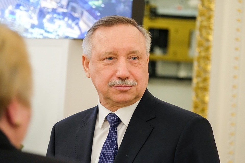 Беглов вместе с Миллером болел за «Зенит» на стадионе «Санкт-Петербург».