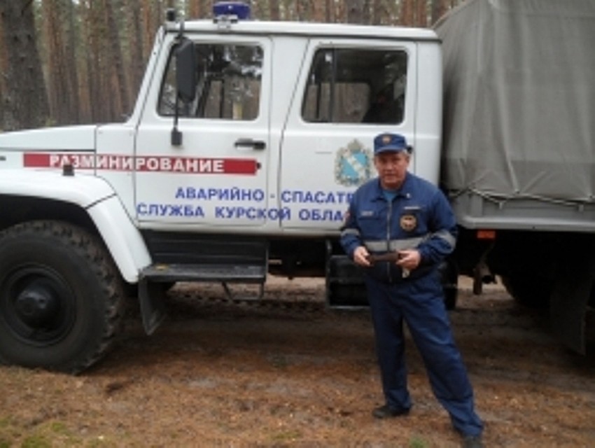 Снаряд изъяли и вывезли на полигон