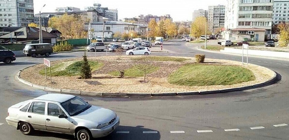 В Красноярске ремонтируют развязки. Фото пресс-службы администрации города