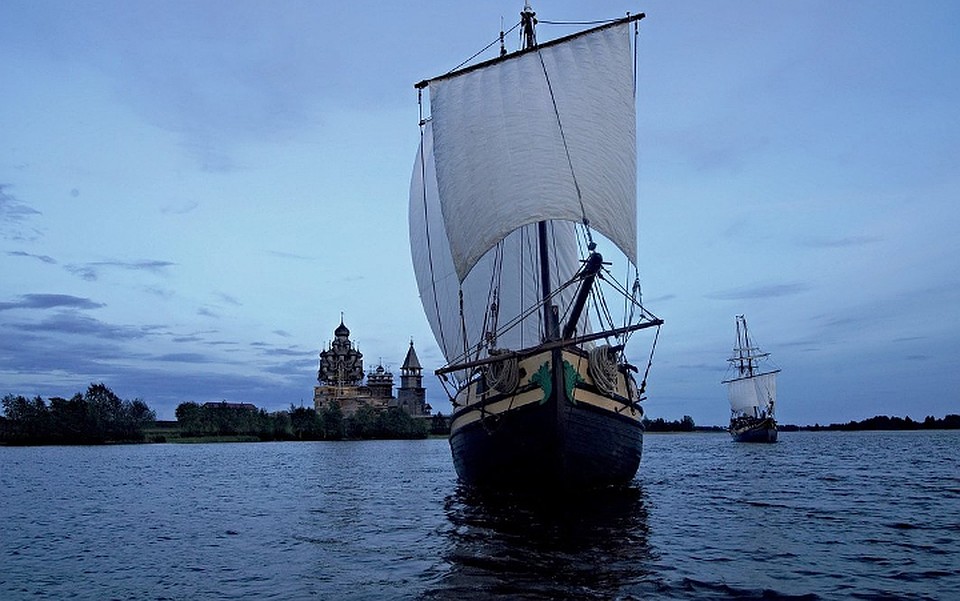 Поморское искусство мореплавания в северных морях помогло Семен Дежневу дойти до самого Берингова пролива. Фото: Леонид Круглов.