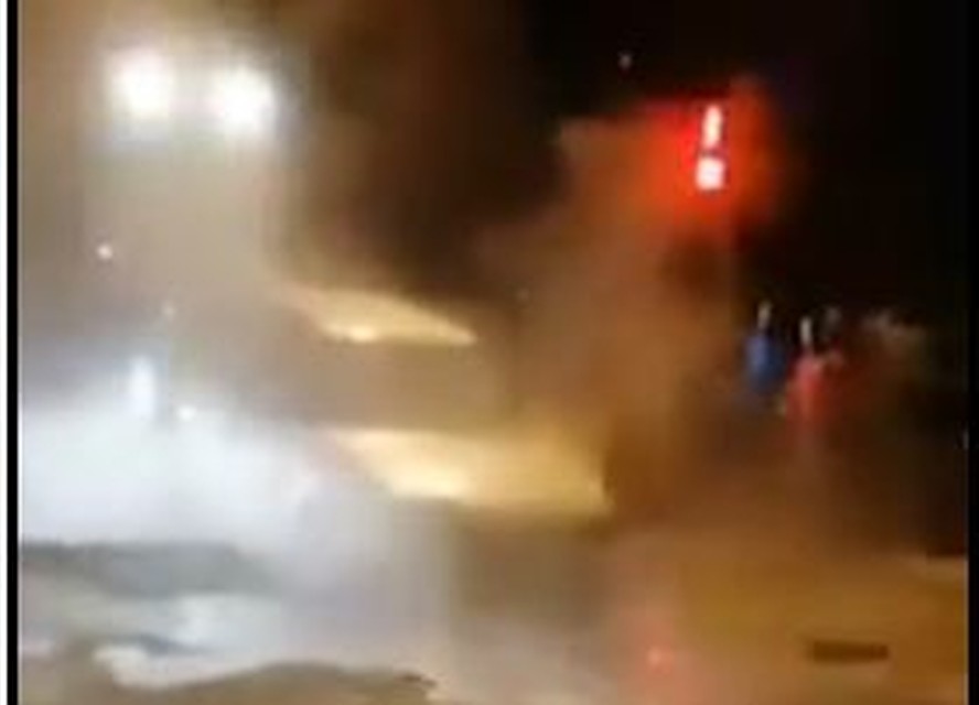 Прорыв на теплотрассе
