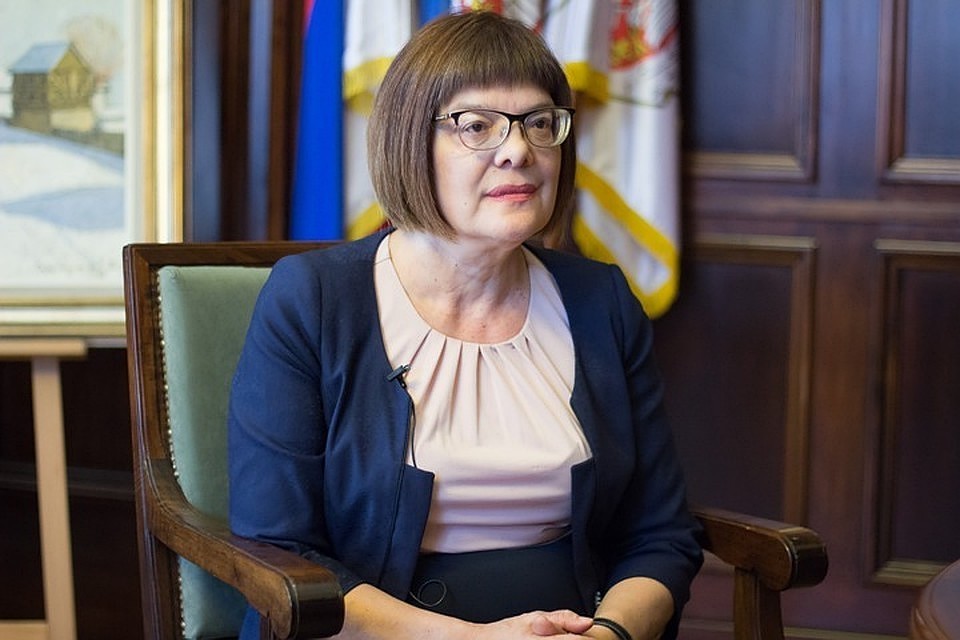 Председатель сербского парламента Майя Гойкович