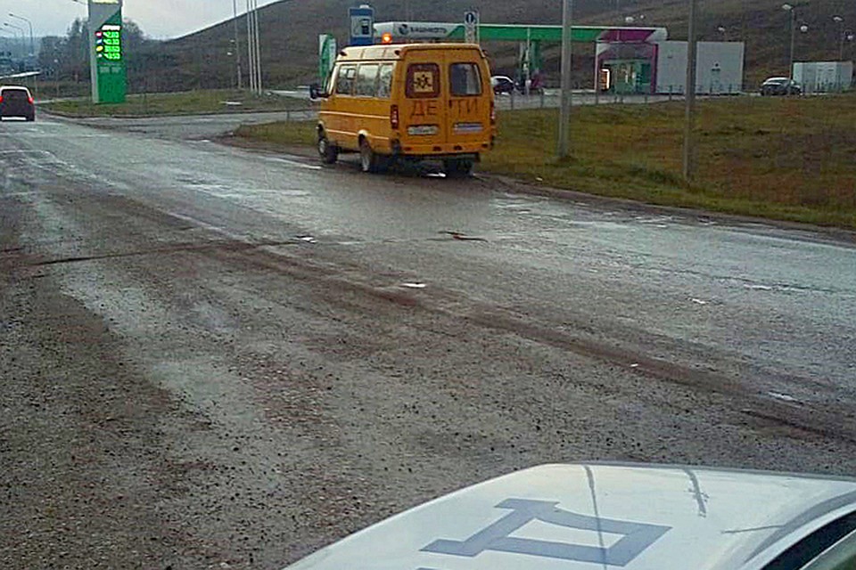 В Башкирии задержали пьяного водителя школьного автобуса