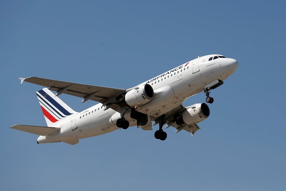 Самолет авиакомпании Air France
