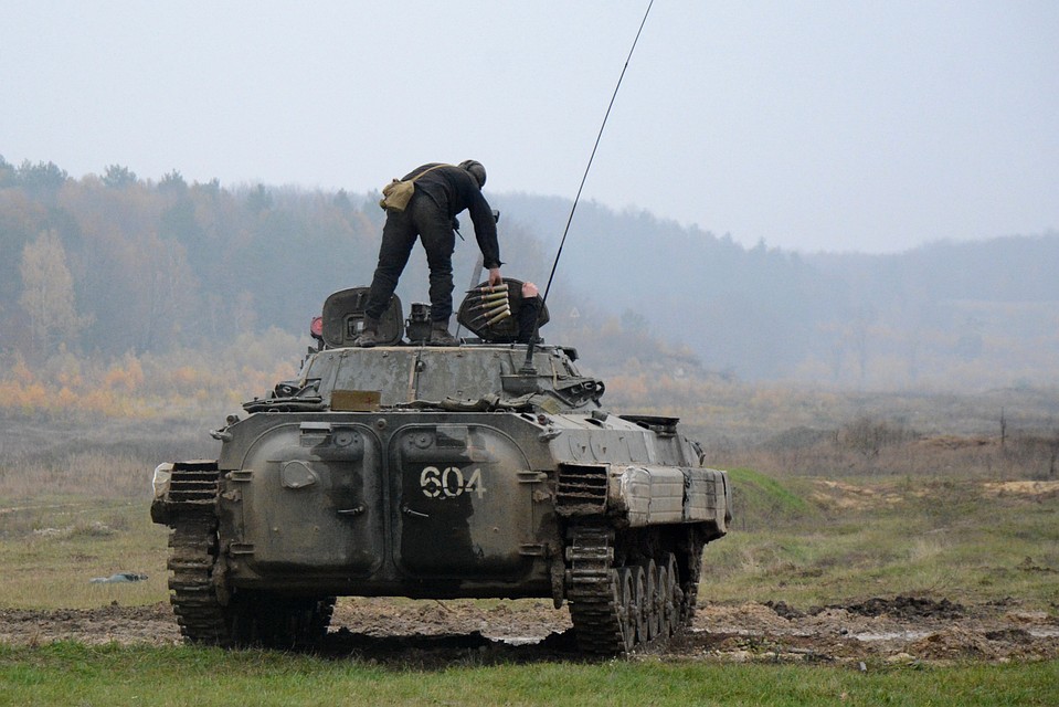 Огонь велся из БМП. Фото: mil.gov.ua