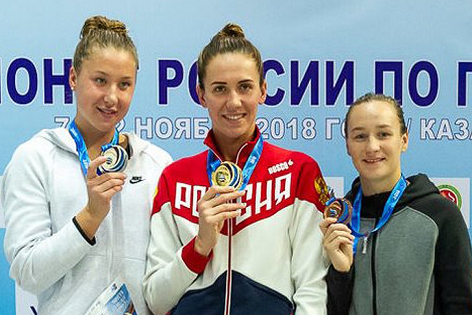 Ямальская спортсменка Анастасия Фесикова стала чемпионкой России «на короткой воде» Фото: правительство ЯНАО